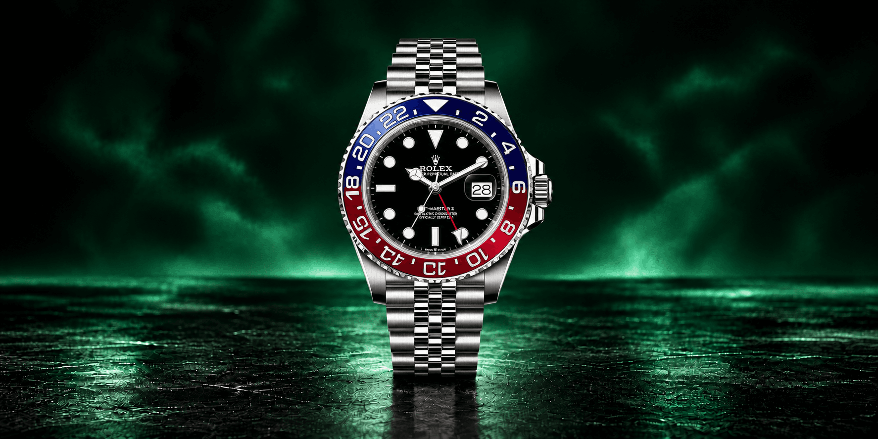 Rolex GMT-Master II (Pepsi / Batman)